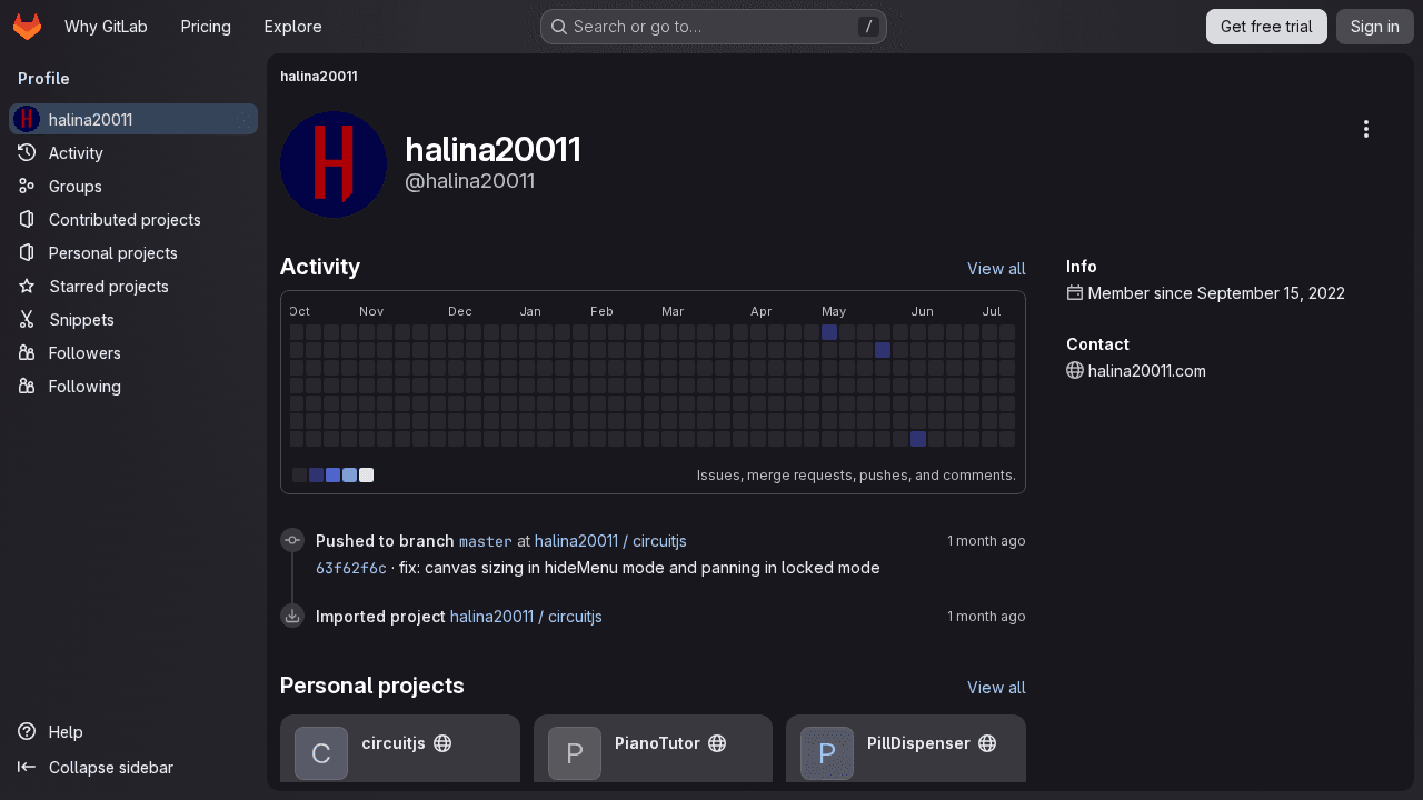 GitLab preview